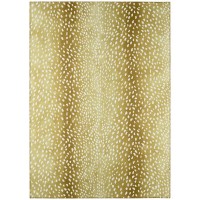 IndoorOutdoor Mali ML3 Gold Washable 3 x 5 Rug