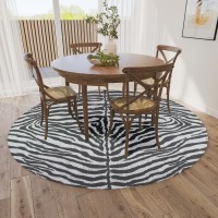 IndoorOutdoor Mali ML1 Flannel Washable 10 x 10 Round Rug