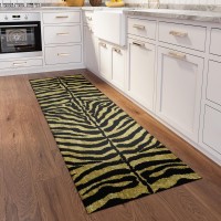 IndoorOutdoor Mali ML1 Gold Washable 23 x 10 Runner Rug