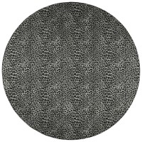 IndoorOutdoor Mali ML2 Midnight Washable 6 x 6 Round Rug