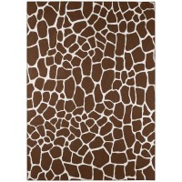 IndoorOutdoor Mali ML4 Chocolate Washable 10 x 14 Rug