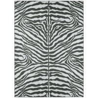 IndoorOutdoor Mali ML1 Flannel Washable 8 x 10 Rug