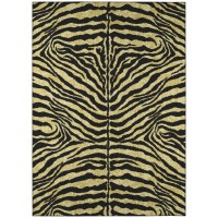 IndoorOutdoor Mali ML1 Gold Washable 5 x 76 Rug