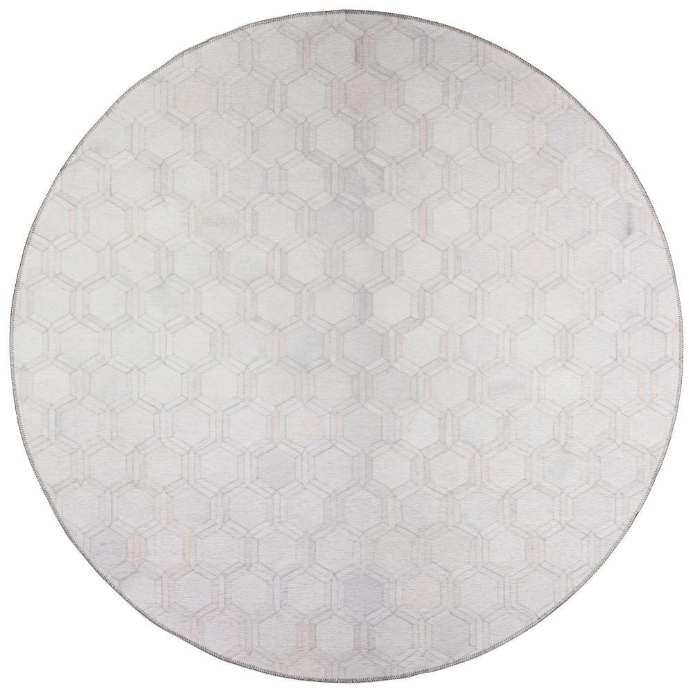 IndoorOutdoor Stetson SS1 Linen Washable 10 x 10 Round Rug