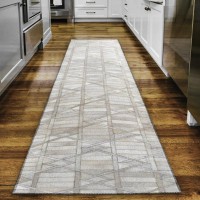 IndoorOutdoor Stetson SS4 Linen Washable 23 x 10 Runner Rug