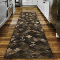 IndoorOutdoor Stetson SS2 Bison Washable 23 x 12 Runner Rug