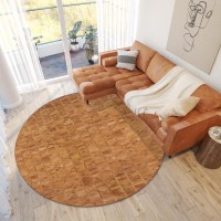 IndoorOutdoor Stetson SS4 Spice Washable 8 x 8 Round Rug