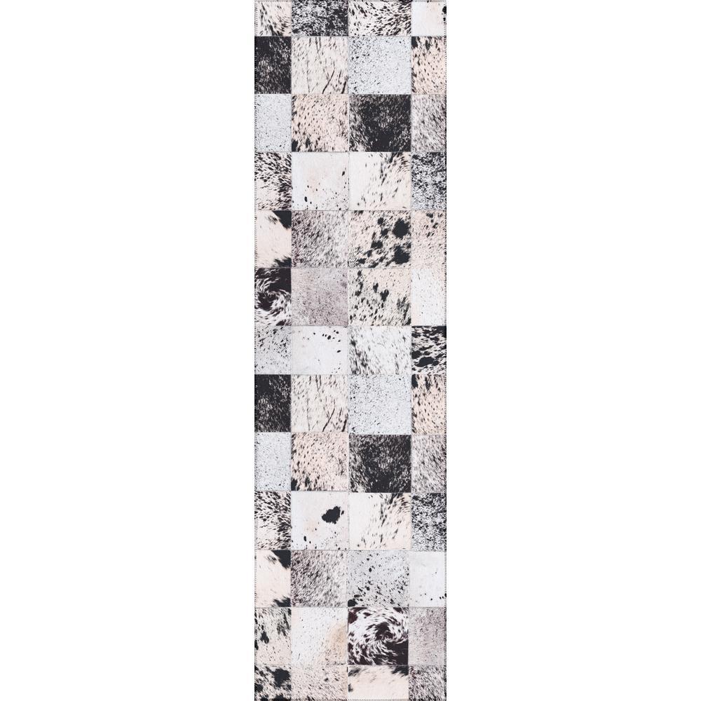 IndoorOutdoor Stetson SS10 Marble Washable 23 x 12 Runner Rug