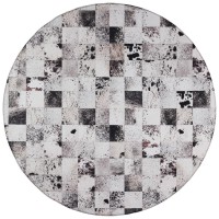 IndoorOutdoor Stetson SS10 Marble Washable 10 x 10 Round Rug