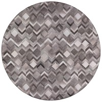 IndoorOutdoor Stetson SS5 Flannel Washable 10 x 10 Round Rug