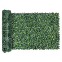 Bybeton Artificial Ivy Privacy Fence Screen 40X120 3333 Sqft Uvanti Faux Boxwood Leaves Grass Wall Panels For Patio Balcony P