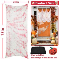 Zeedix 6 Pack Halloween Creepy Cloth 30 X 75 Inch Halloween Decoration Spooky Scary Gauze Cloth For Halloween Party Supplies Out