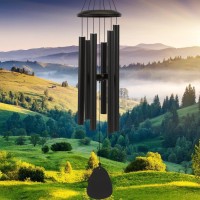 Fsvgyy Windchimesoutdoorlargedecor Deep Tone Soothing Melodic Tones Windchimes Wind Chimes For Outside Memorial Wind Chim