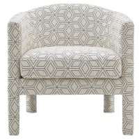 Jennifer Fabric Accent Arm Chair