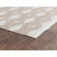 Kosas Home Saugatuck Area Rug Bedroom Kitchen Living Room 2 x 3 Sand