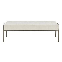 Venturi Fabric Tufted Bench