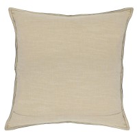 Kosas Home Cheyenne 100 Leather 22 x 22 Throw Pillow Black