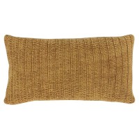 Kosas Home Nakeya Knitted 14 x 26 Throw Pillow Honey