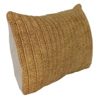 Kosas Home Nakeya Knitted 14 x 26 Throw Pillow Honey