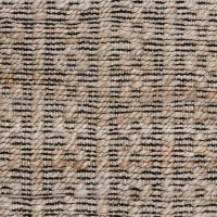 Paige BlackNatural Handwoven Area Rug by Kosas Home