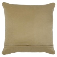 Nixie 22 Outdoor Throw Pillow in Beige by Kosas Home