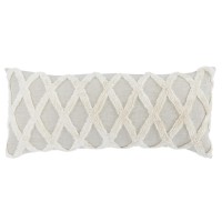 Evangeline 100 Linen 16x 36Throw Pillow in Natural by Kosas Home