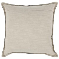 Cheyenne 100 Leather 22 Throw Pillow in Blue by Kosas Home