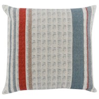 Shioa 100 Linen 20 Throw Pillow in Multicolor by Kosas Home