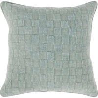 Remy 22 Square Throw Pillow Beach Blue by Kosas Home