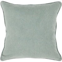 Remy 22 Square Throw Pillow Beach Blue by Kosas Home