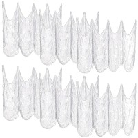 Legigo 6 Pack White Halloween Creepy Cloth30 X 72 Inch Spooky Scary Gauze For Halloween Party Supplies Home Wall Doorway Outd