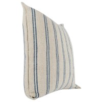 Demi 20 Rectangular Throw Pillow Natural Blue