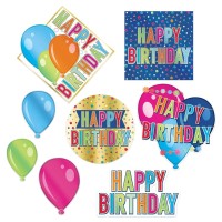 Foil Happy Birthday Cutouts