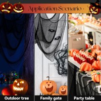 Yobbai 400 30Inch Halloween Creepy Cloth Halloween Decorations Clearance Black Creepy Spooky Halloween Decorations Outdoor