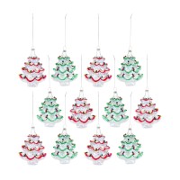 Tree wLights Ornament Set of 12