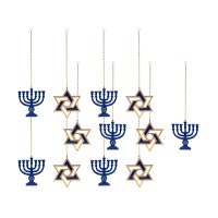 Hanukkah Ornament Set of 12