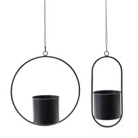 Hanging Metal Platner Set of 2