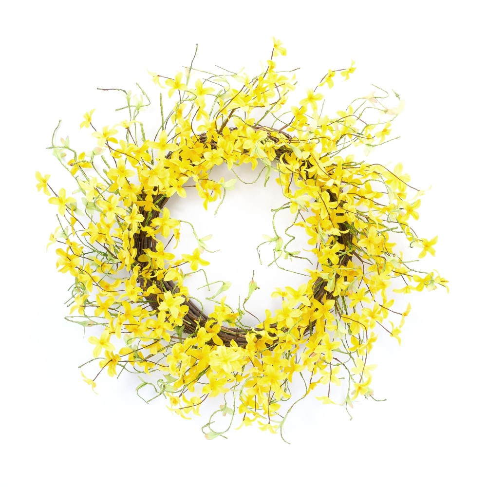 Forsythia Wreath