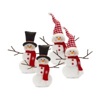 Snowman Figurine Set of 4