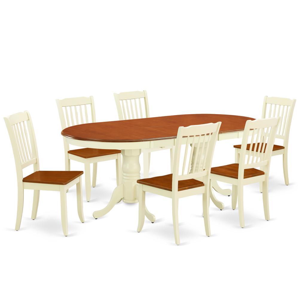 Dining Room Set Buttermilk Cherry PLDA7BMKW