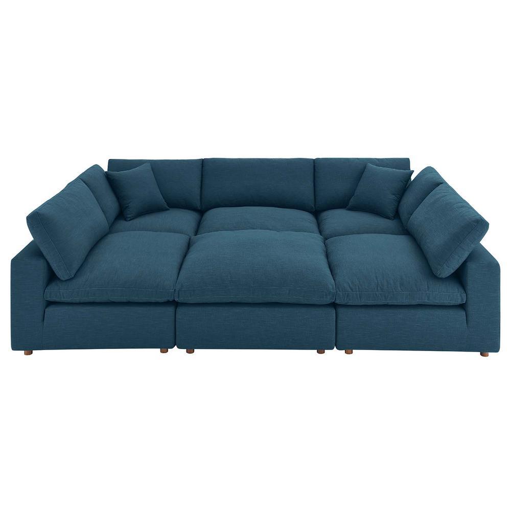 Commix Down Filled Overstuffed 6Piece Sectional Sofa