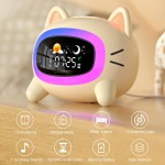 Analoi Ok To Wake Clock For Kids Sleep Training Clock For Toddlers Childrens Sleep Sound Machine With Night Light Kids Alarm