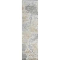 IndoorOutdoor Accord AAC32 Beige Washable 23 x 76 Runner Rug