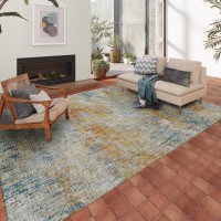 IndoorOutdoor Accord AAC31 Gilded Washable 3 x 5 Rug