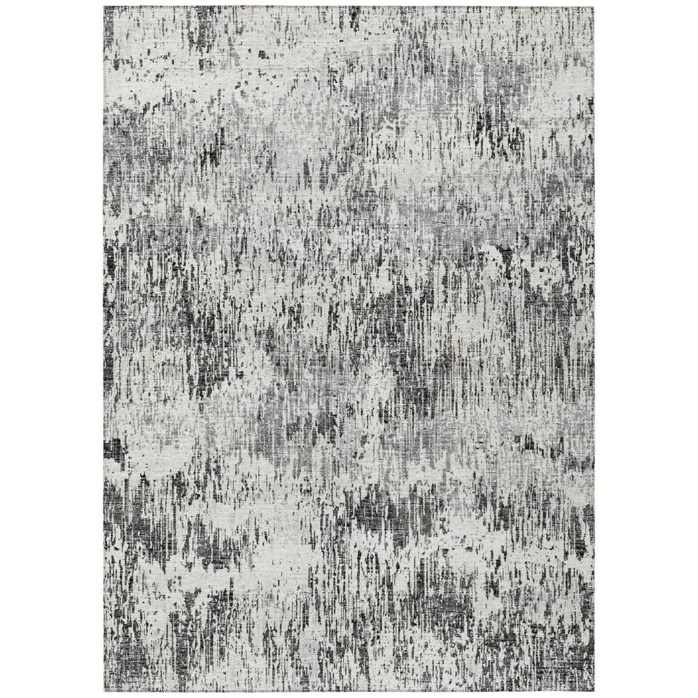 IndoorOutdoor Accord AAC31 Gray Washable 3 x 5 Rug