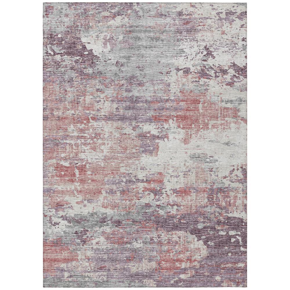 IndoorOutdoor Accord AAC34 Pink Washable 10 x 14 Rug