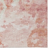 Indoor/Outdoor Accord Aac32 Pink Washable 3' X 5' Rug