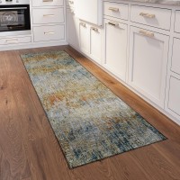 IndoorOutdoor Accord AAC31 Gilded Washable 23 x 76 Runner Rug