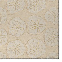 Indoor/Outdoor Surfside Asr40 Sand Washable 8' X 8' Round Rug