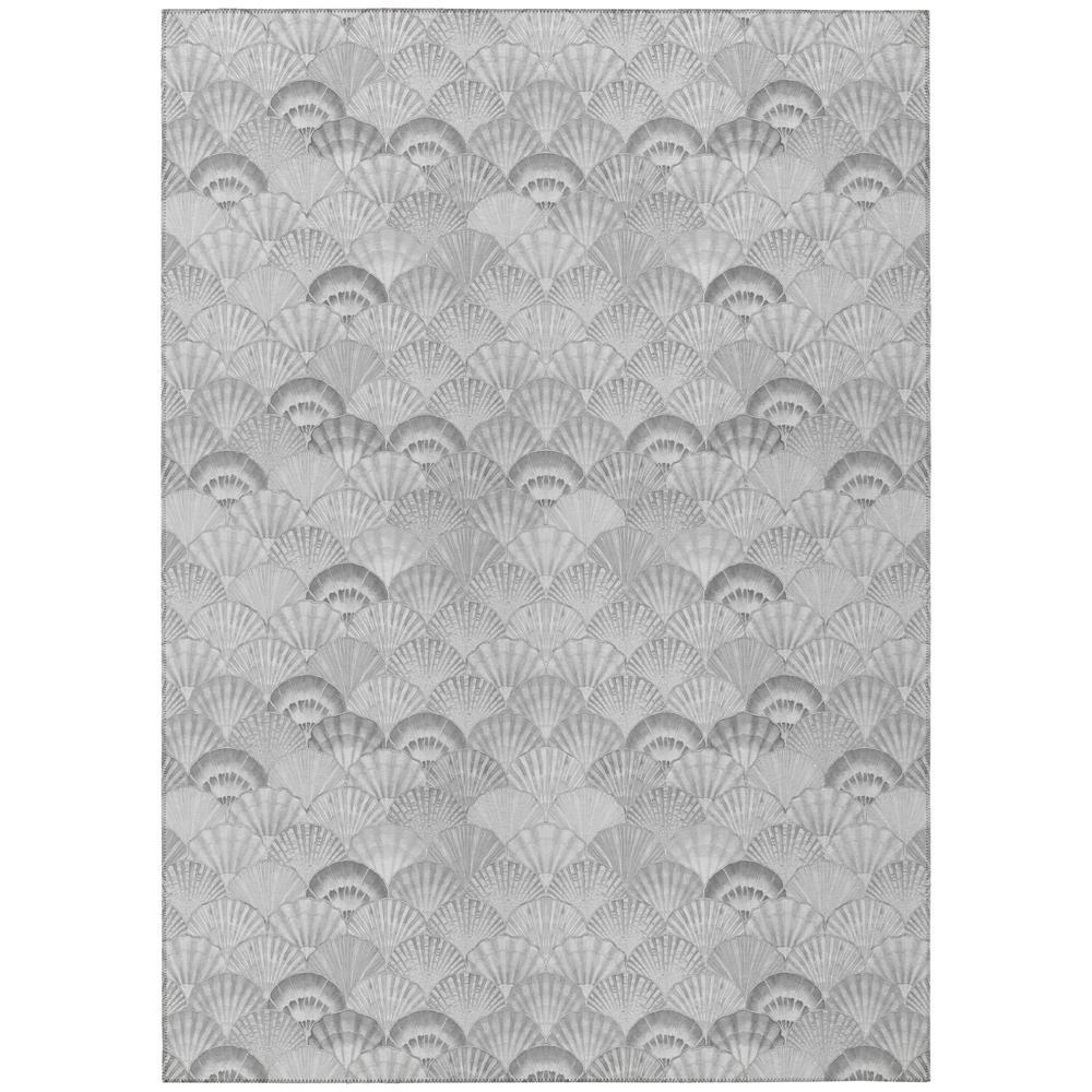 IndoorOutdoor Surfside ASR32 Gray Washable 8 x 10 Rug